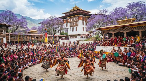 Thimphu Tshechu | Bhutan Tour Package | Bhutan Festival Tour Package | Largest Festival of Bhutan | Bhutan Festivals